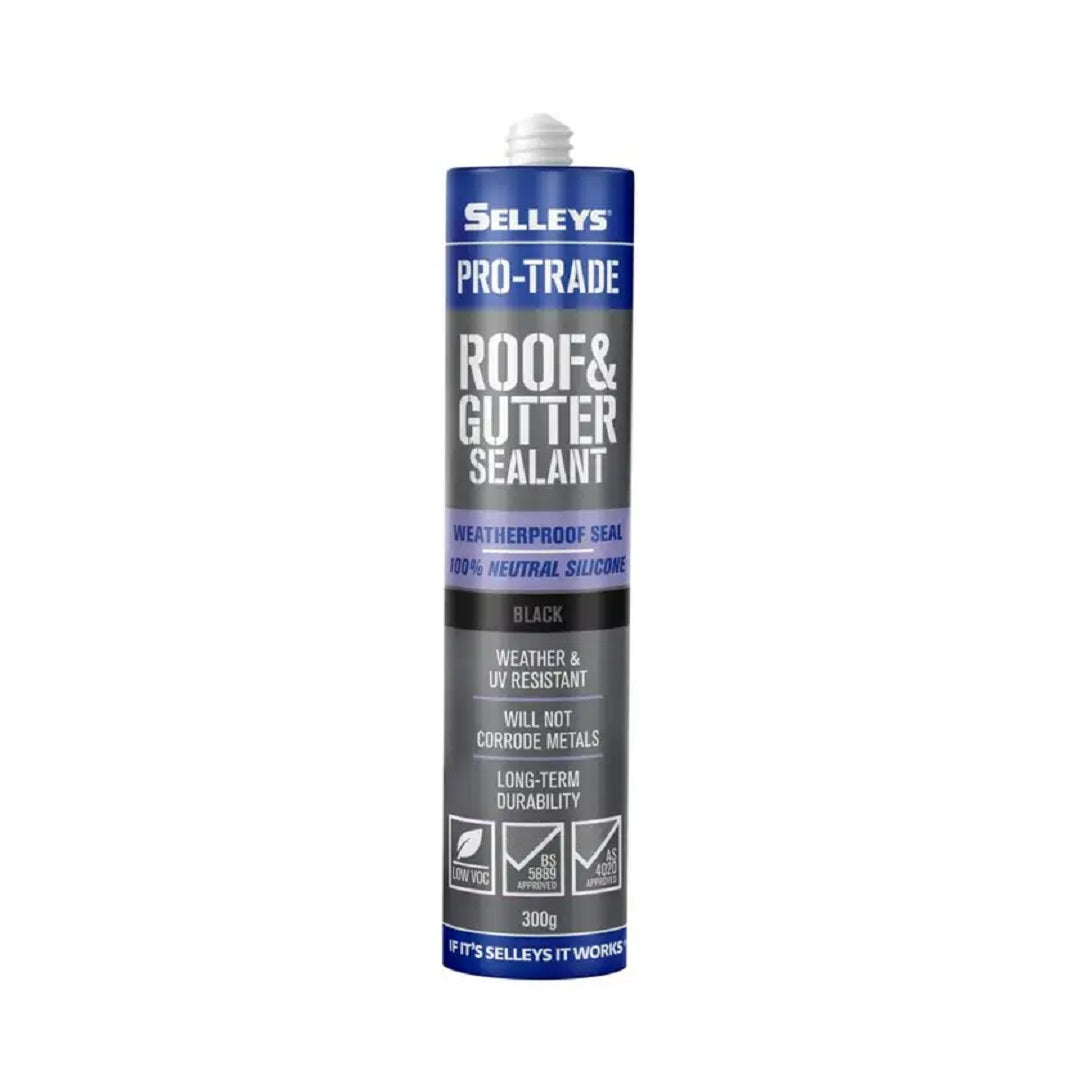 SELLEYS PRO-TRADE ROOF & GUTTER SILICONE