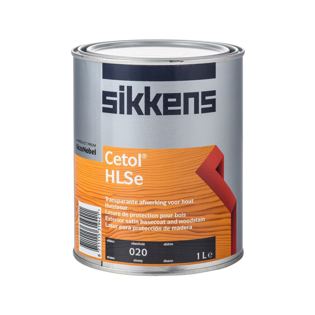 Sikkens Cetol Hlse Oil Based Timber Stain Ebony 1l