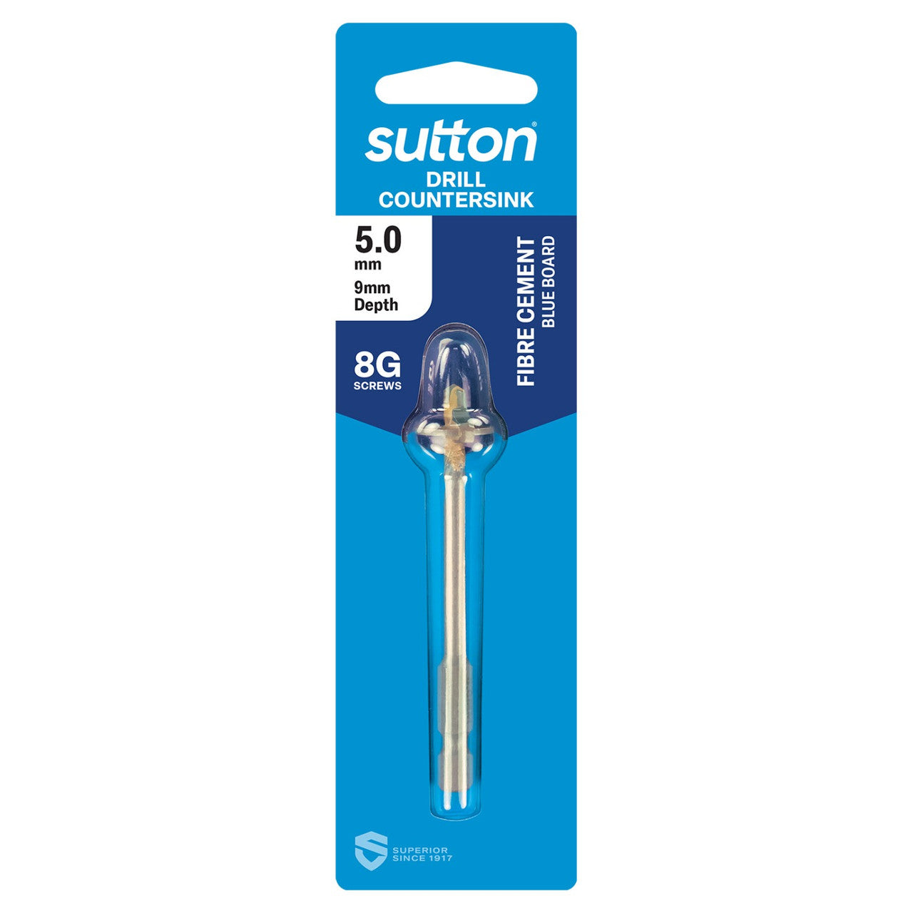 Sutton Drill C120 Tct Countersink Hex-Sh