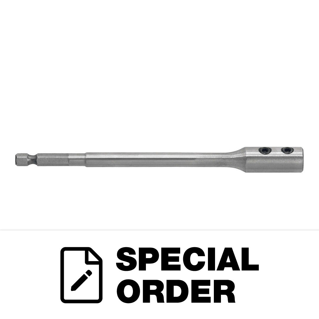 SUTTON SUPABOR SPADE BIT EXTENSION 1/4' HEX SHANK