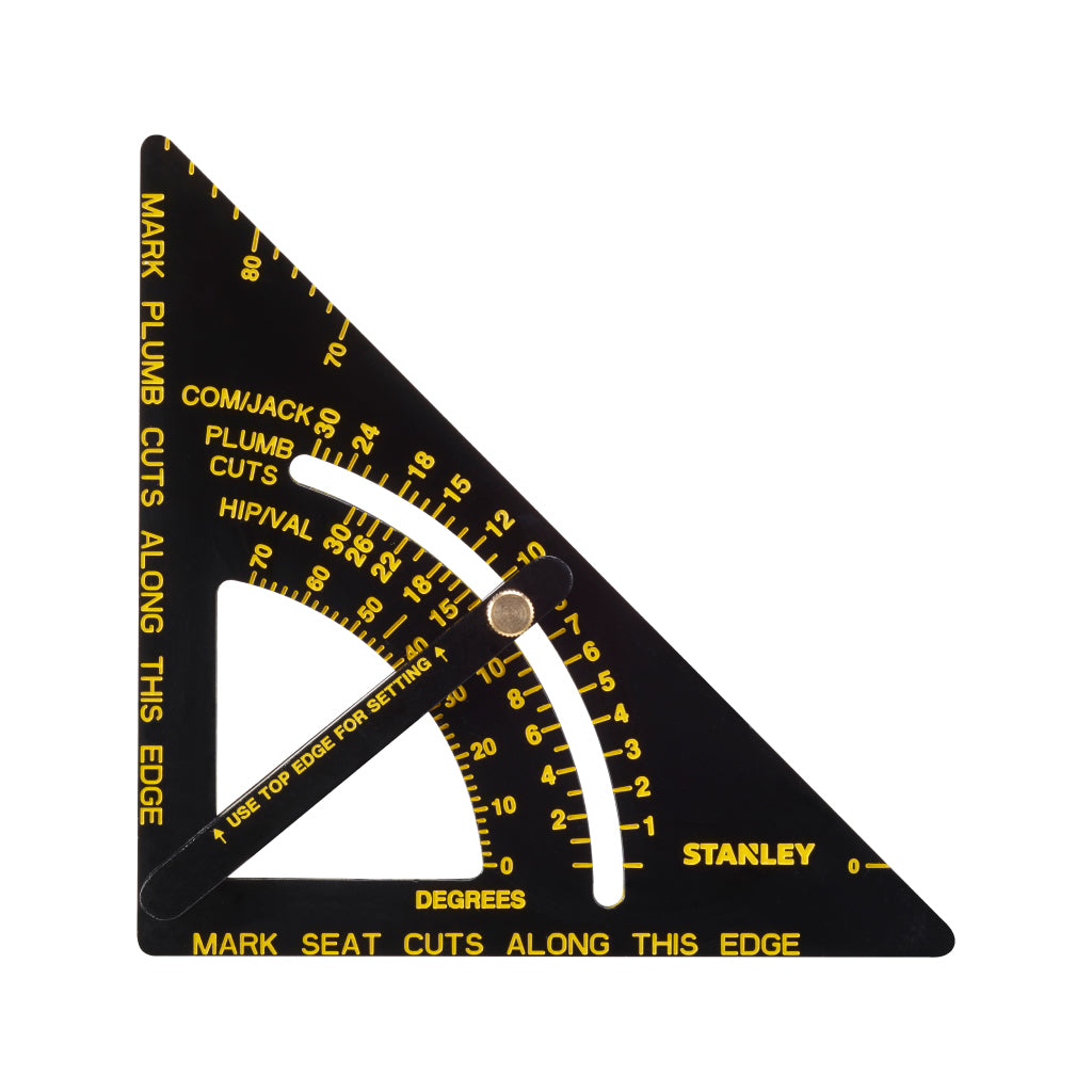 Stanley Aluminium Quick Square With Arm Roofing/Rafter