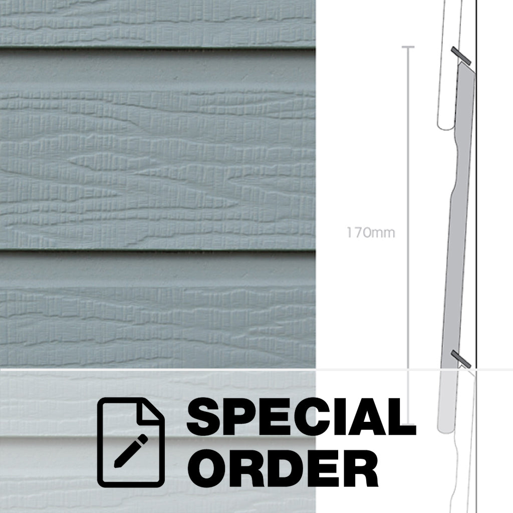 WEATHERTEX PRIMELOK FEDERATION RUFF SAWN 3660 X 170MM