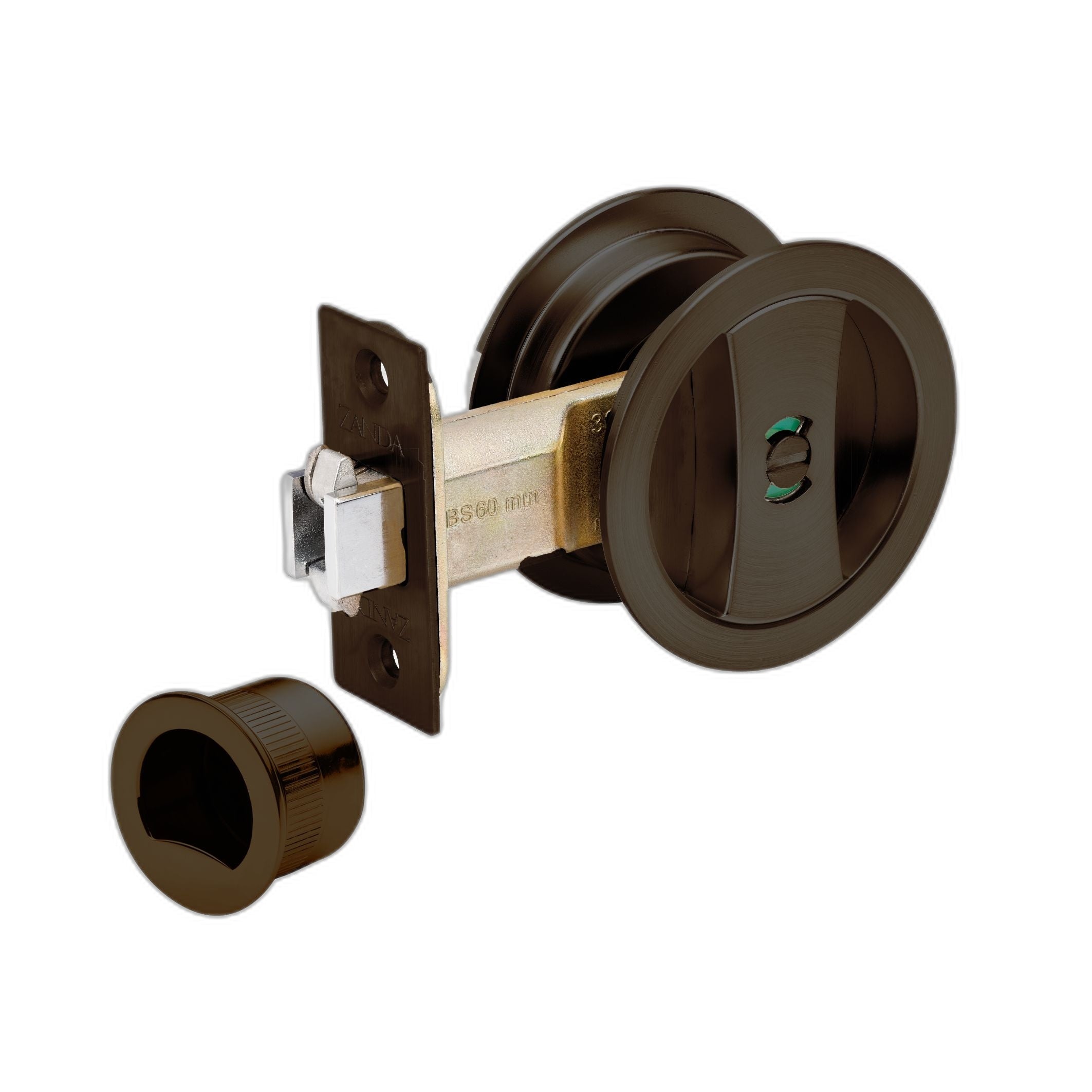 Round Cavity Sliding Privacy Set