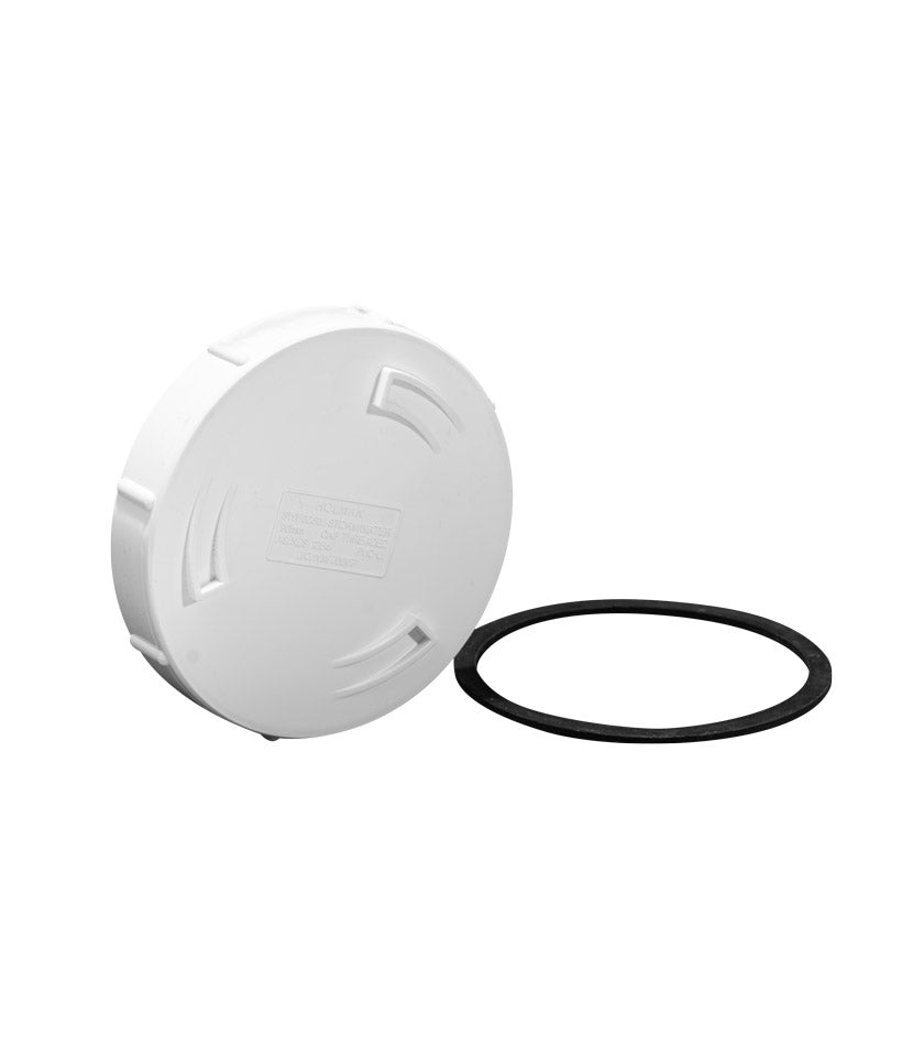 Stormwater Cap Threaded 90mm