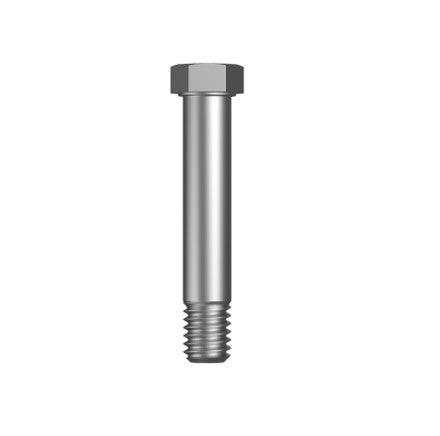 Truss Head Bolt With Nyloc Nut - Zinc Plated Unc - 3/8 X 2in