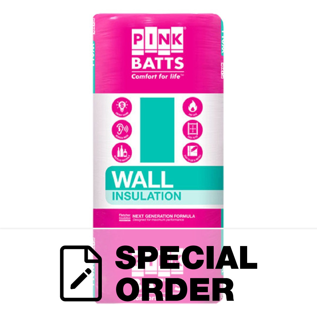 PINK BATTS WALL INSULATION R2.0HD