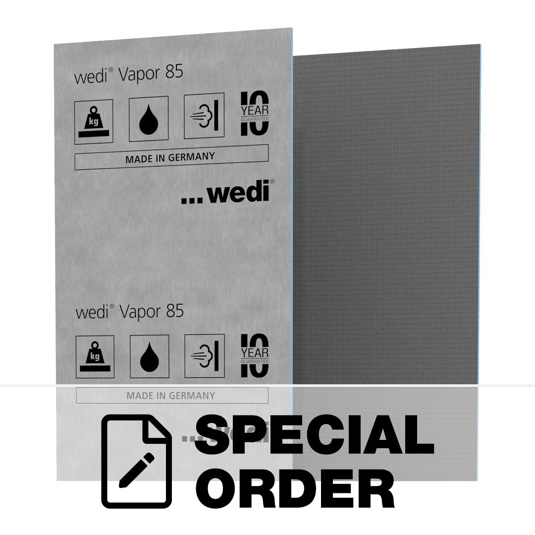 WEDI BUILDING BOARD VAPOR 85 2500 X 900 X 12.5MM