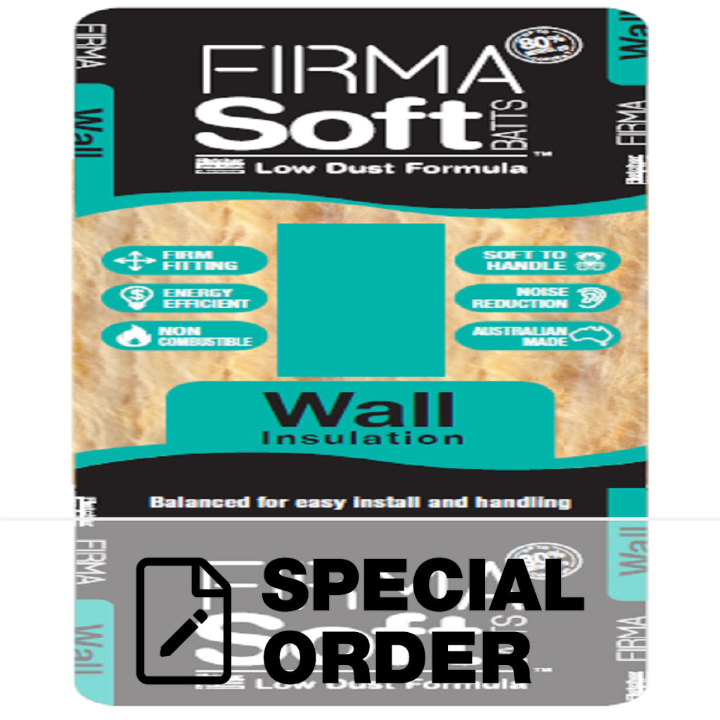 FIRMASOFT WALL INSULATION BATTS R2.0