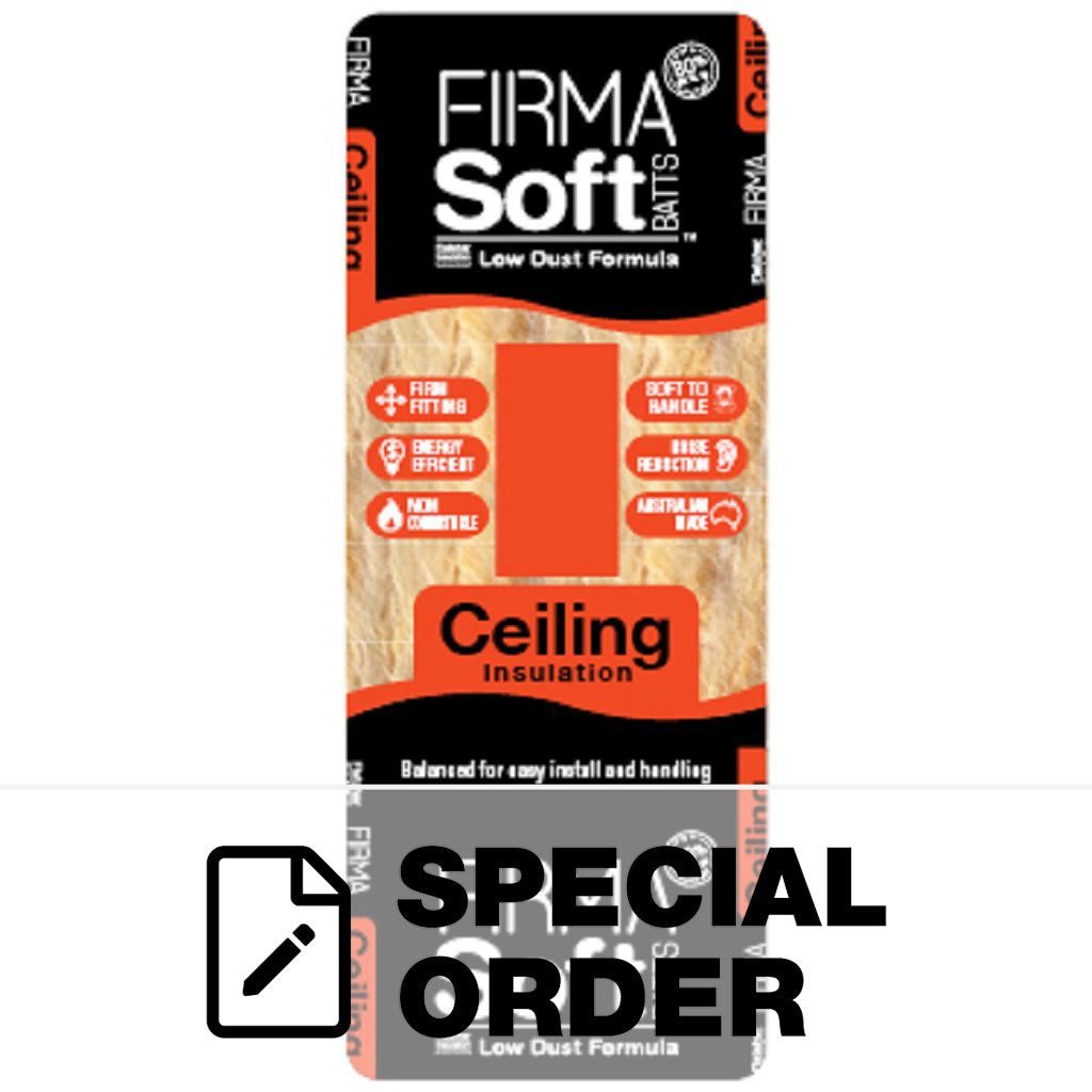 FIRMASOFT CEILING INSULATION BATTS R3.5