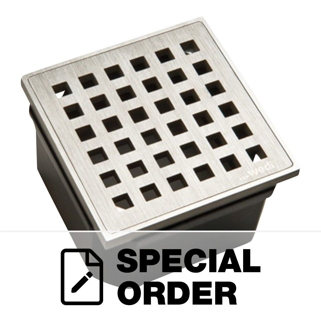 WEDI STANDARD STAINLESS STEAL GRATE
