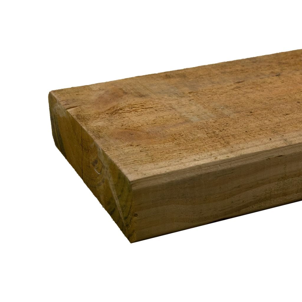 Pine Sleeper H4 Treated & Arrissed 197 X 50mm