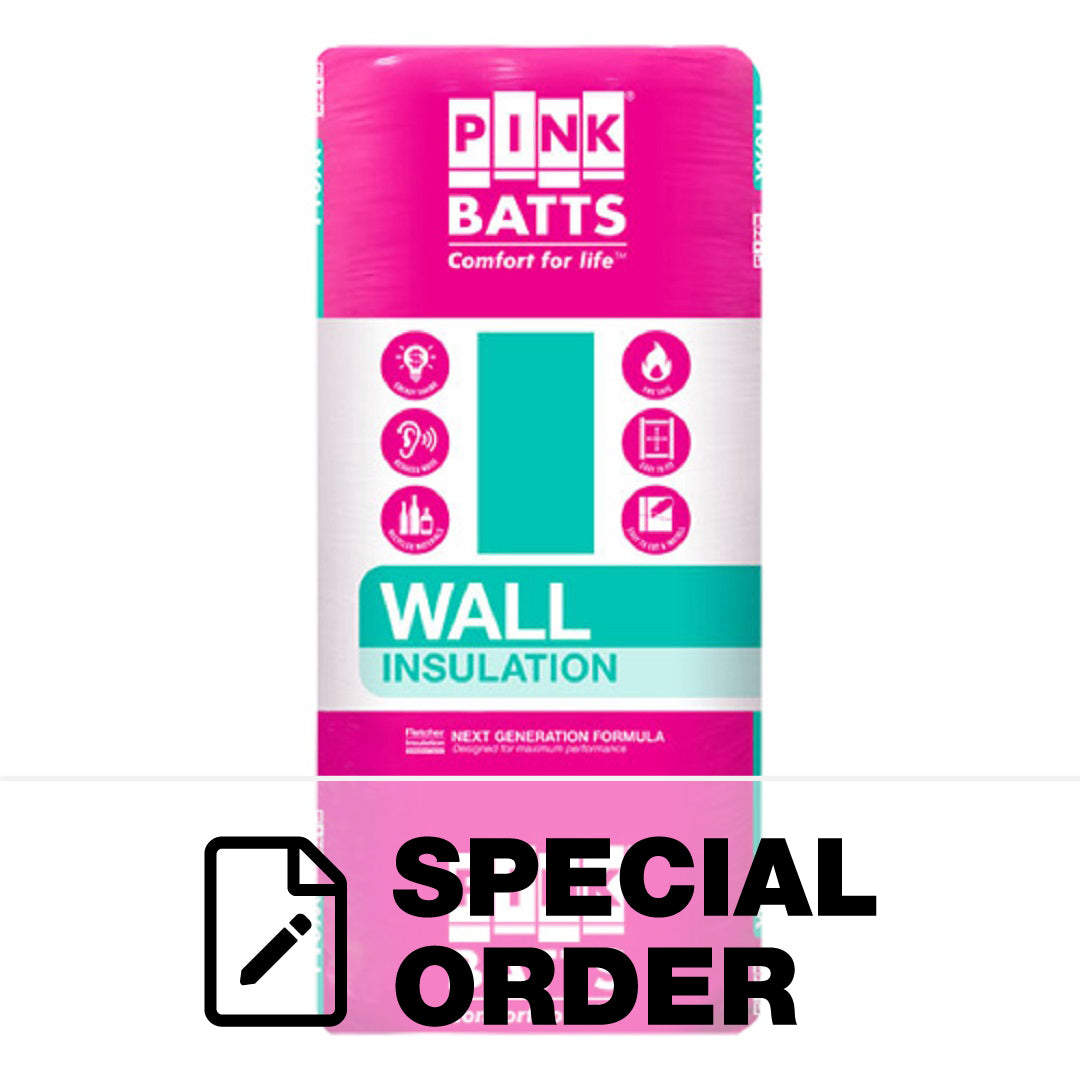 PINK BATTS WALL INSULATION R2.0HD