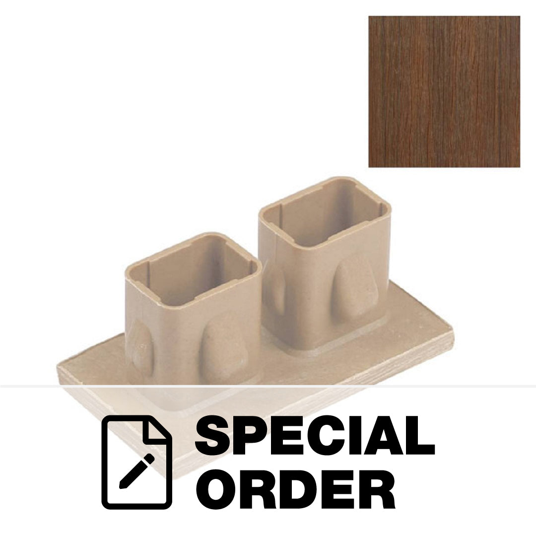 NEWTECHWOOD SCREENING END CAPS PACK OF 20