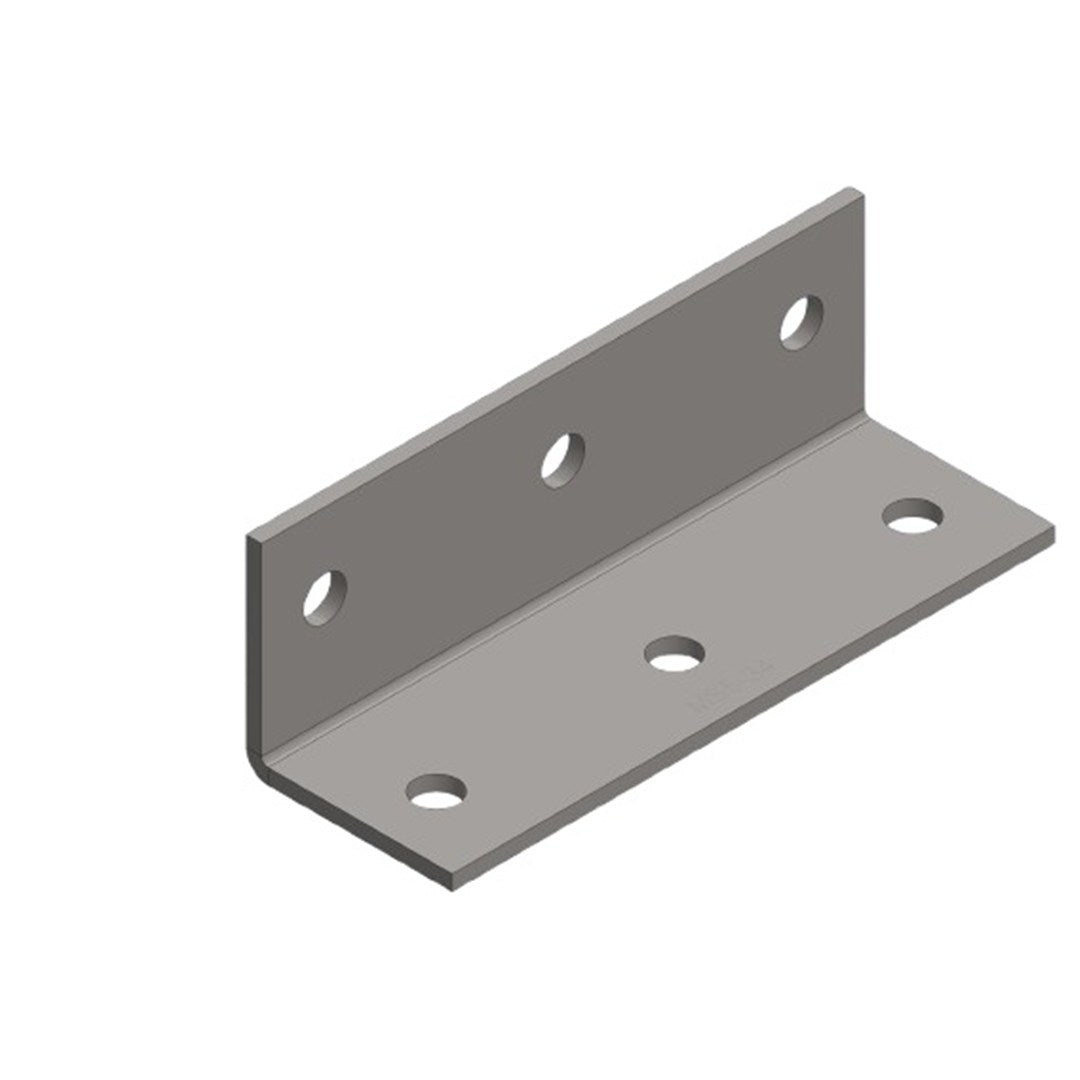 Angle Equal 5mm 65x65x190mm M12 Bolt Holes (3 Per Flange) Hot Dipped Galvanised