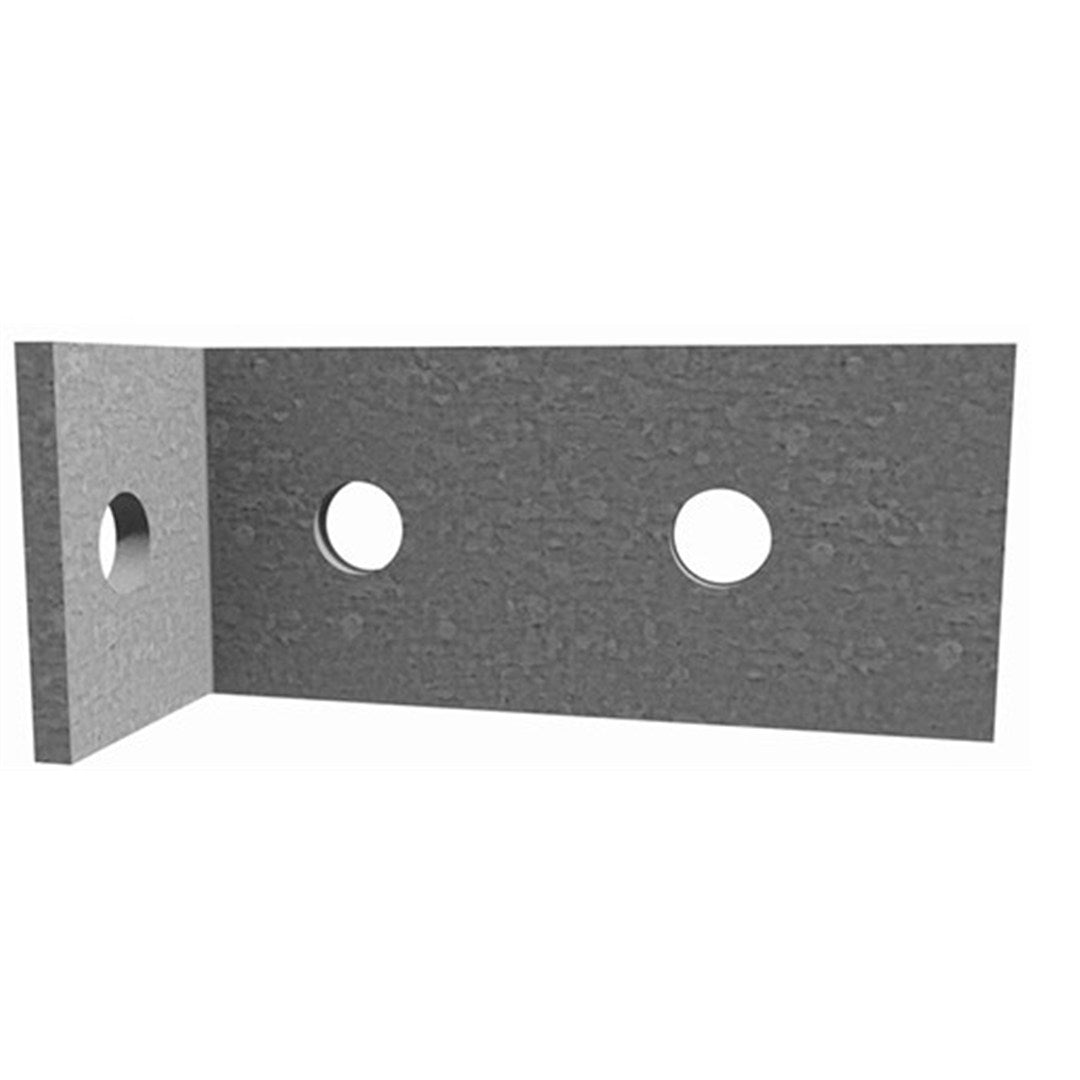 Angle Equal 5mm 65x65x290mm M12 Bolt Holes (3 Per Flange) Hot Dipped Galvanised