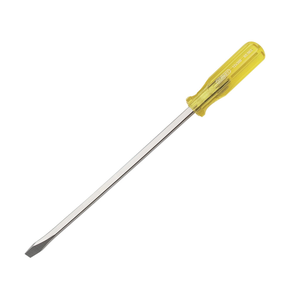 SCREWDRIVER STANLEY SLOTTED ACETATE HANDLE