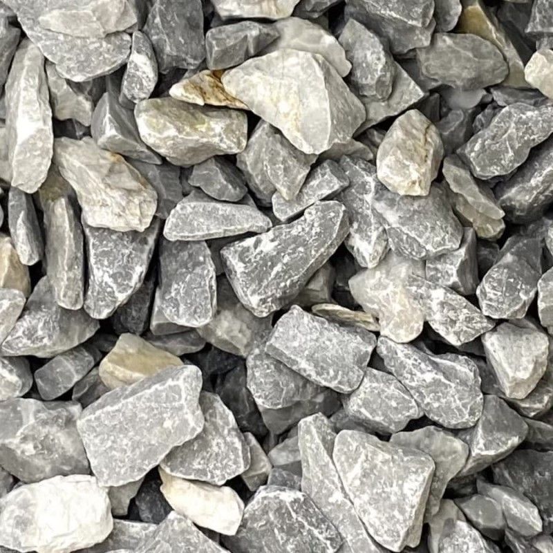 10-50mm Frost Grey Crushed Stone - Per M3