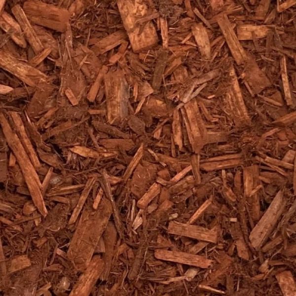 Uluru Red Dyed Cypress Mulch - Per M3