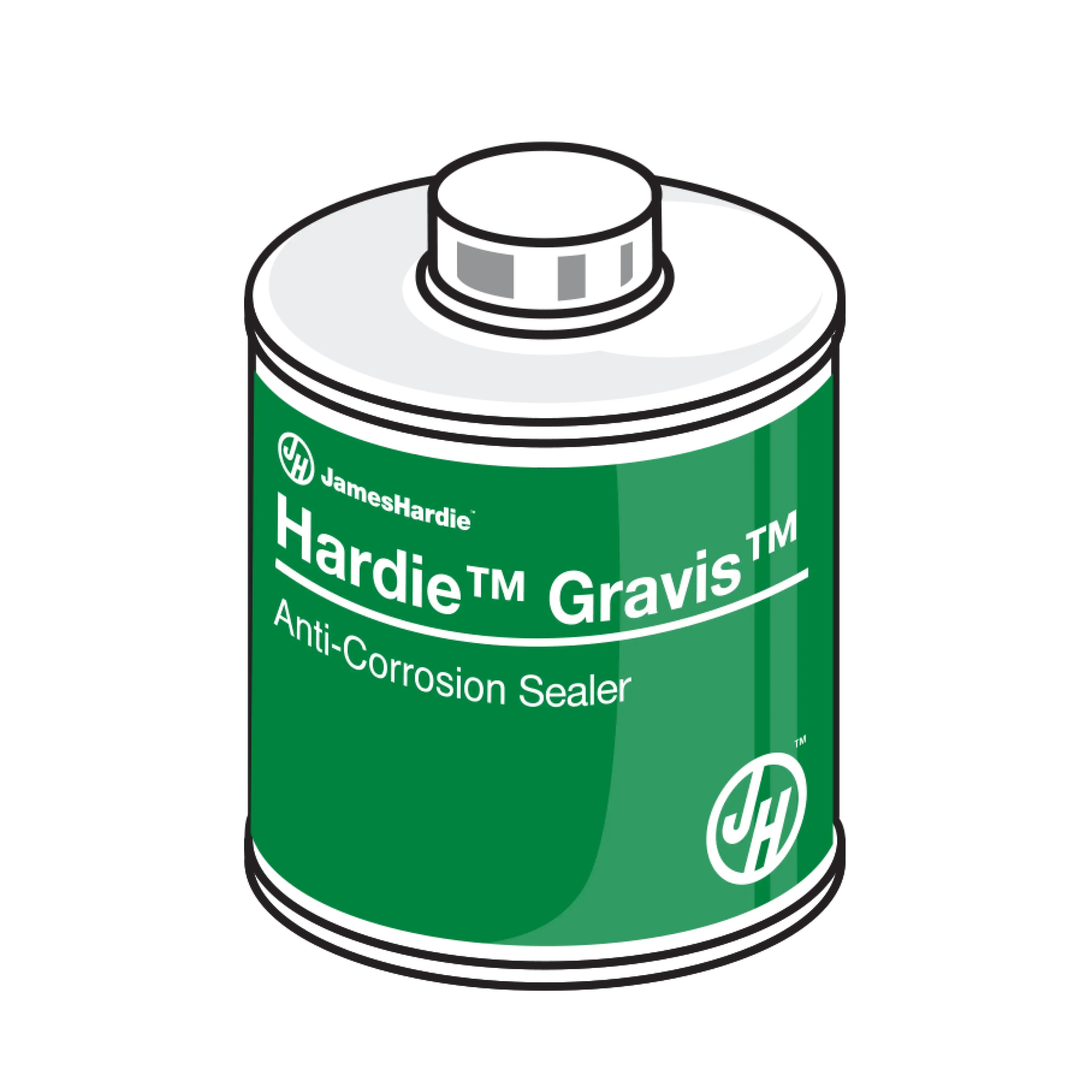 James Hardie Gravis Anti-Corrosion Sealer - 500ml