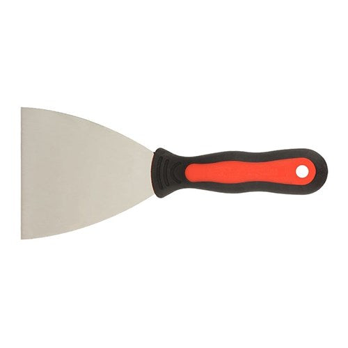 Sterling Stainless Steel Scraper With Rubber Grip Handle