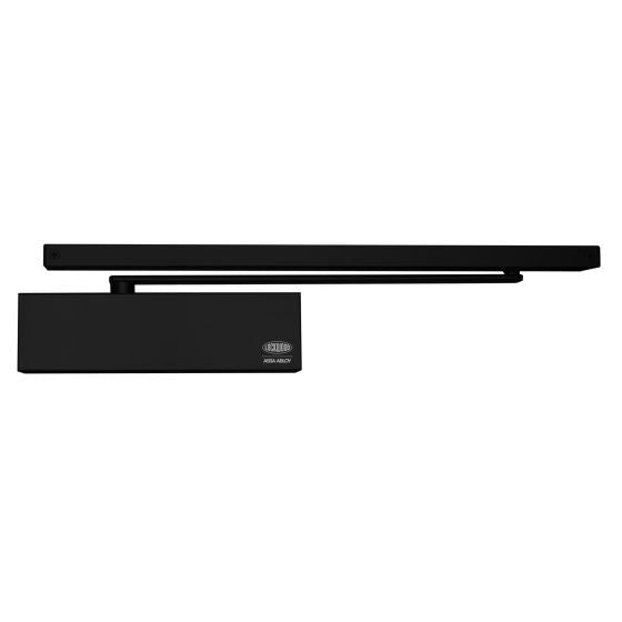Lockwood 7714 Series Slide Rail Door Closer With Backcheck, Delayed Action & Hold Open