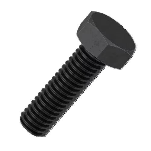 Hex Head Bolt High Tensile Black Fine Thread Cl8.8 - Metric