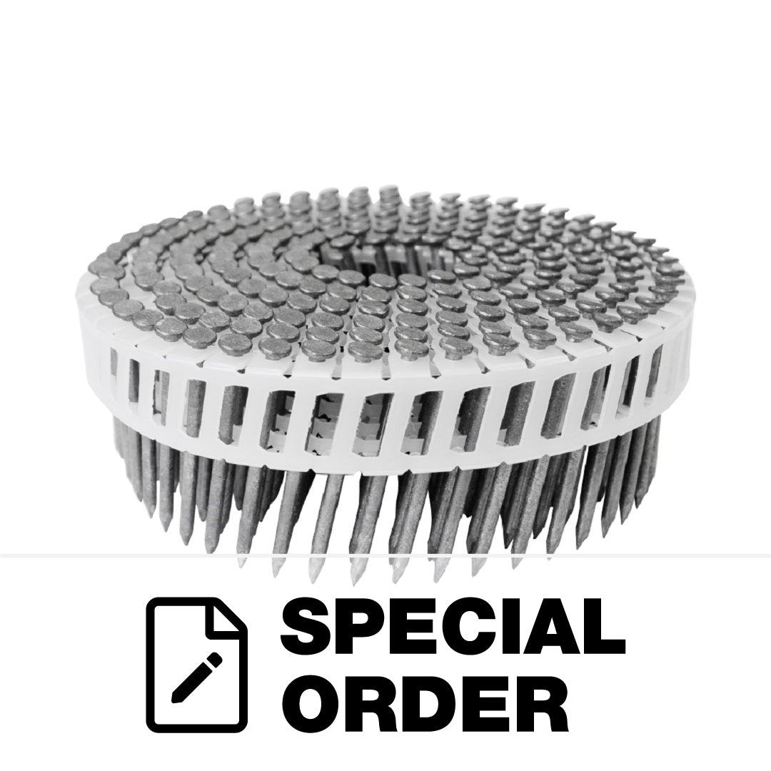 COIL NAIL SCREW SHANK PLASTIC COLLATED