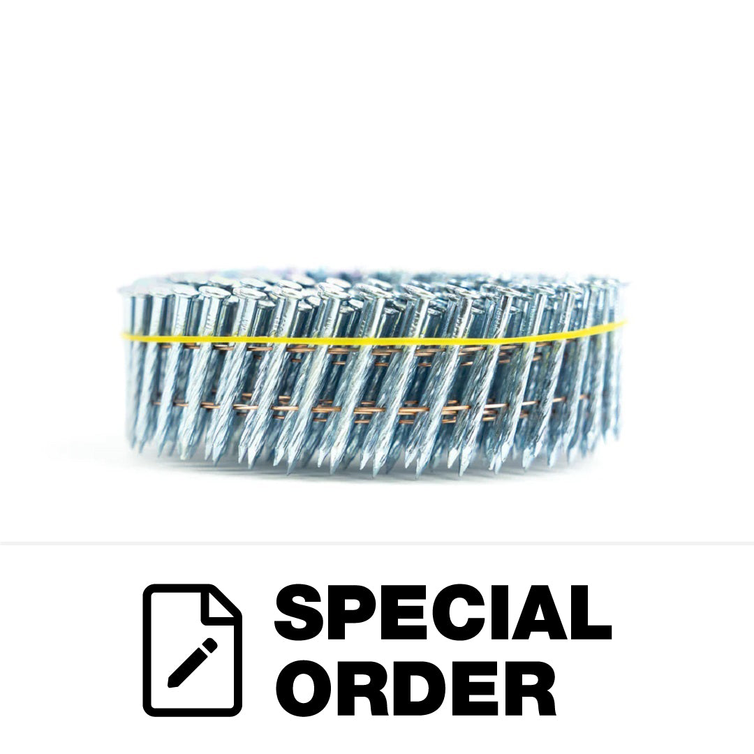 COIL NAIL SMOOTH SHANK WIRE COLLATED 15 DEG
