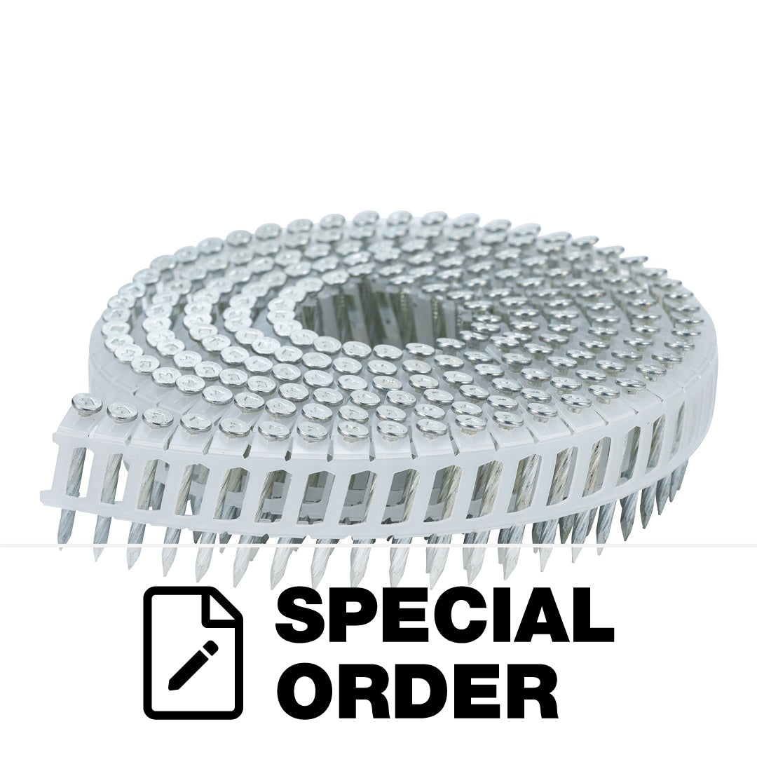 COIL NAIL RING SHANK PLASTIC COLLATED