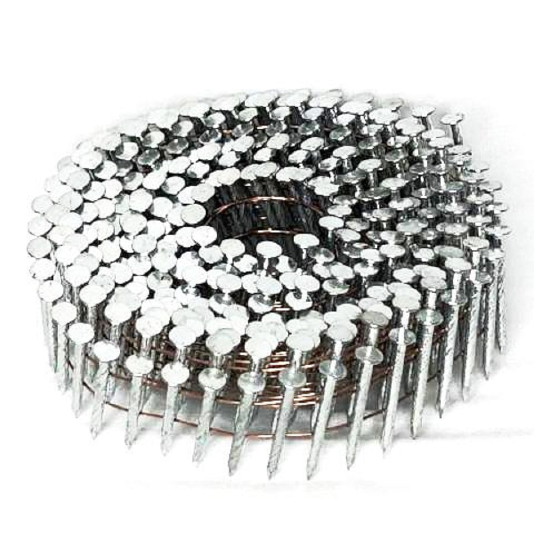 Coil Nail Smooth Shank Plastic Collated 15 Deg