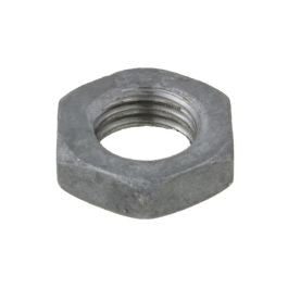 Hex Lock Half Nut Galvanised - Metric