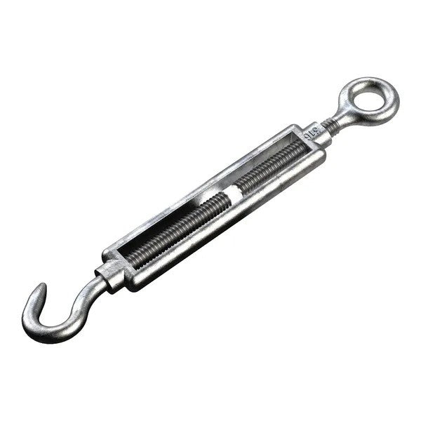 Hook And Eye Turnbuckle Galvanised - Metric