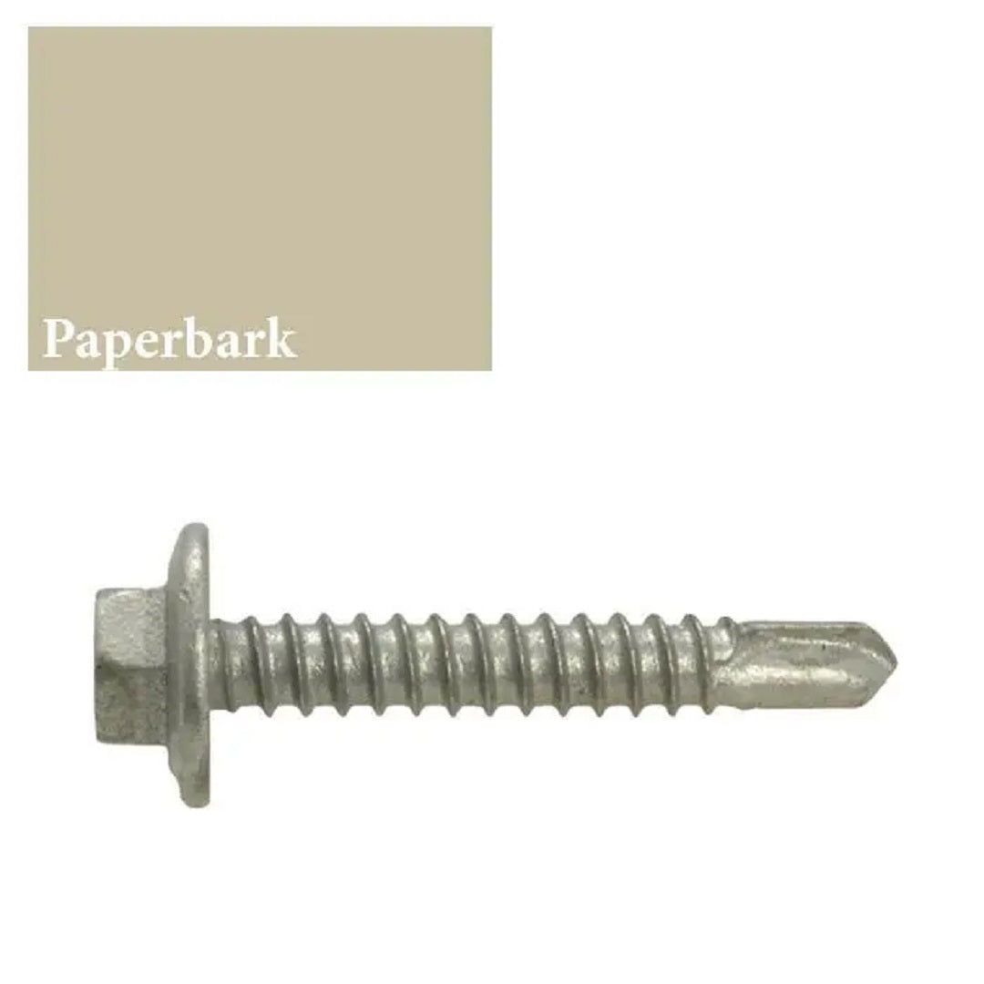 SELF DRILLING METAL SCREW HEX HEAD NO SEAL CL4 GALV 12-14 X 20MM
