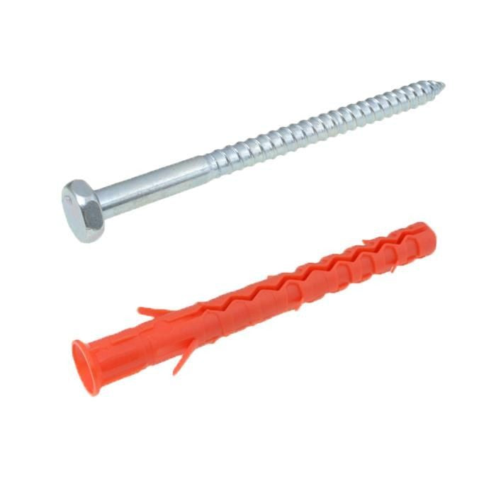 Mungo Mb-S Countersunk Nylon Frame Plug Anchor Zinc Plated