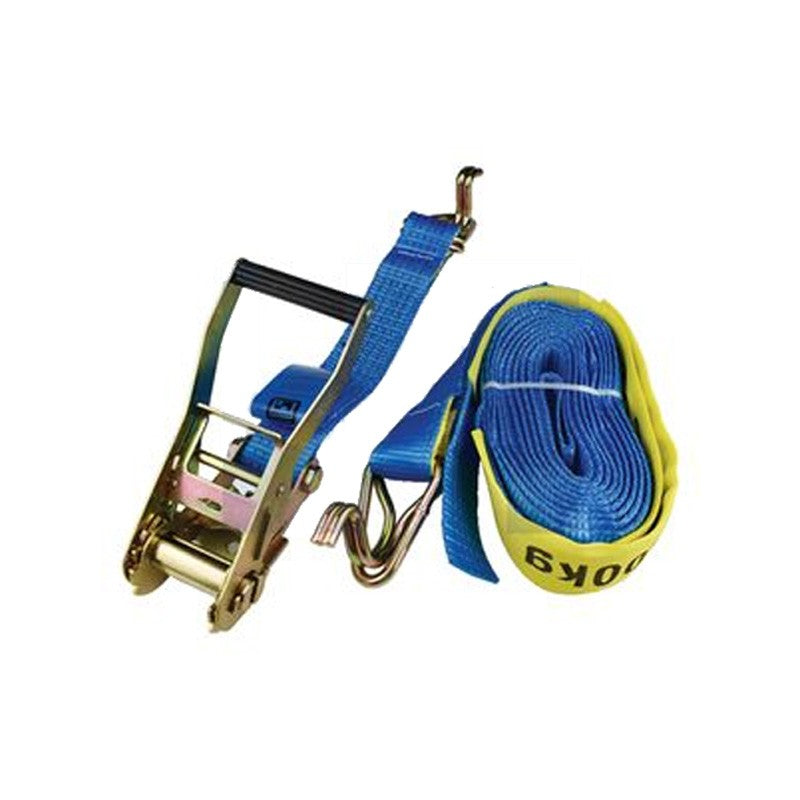 Ratchet Tie Down Assembly With Hook And Keeper