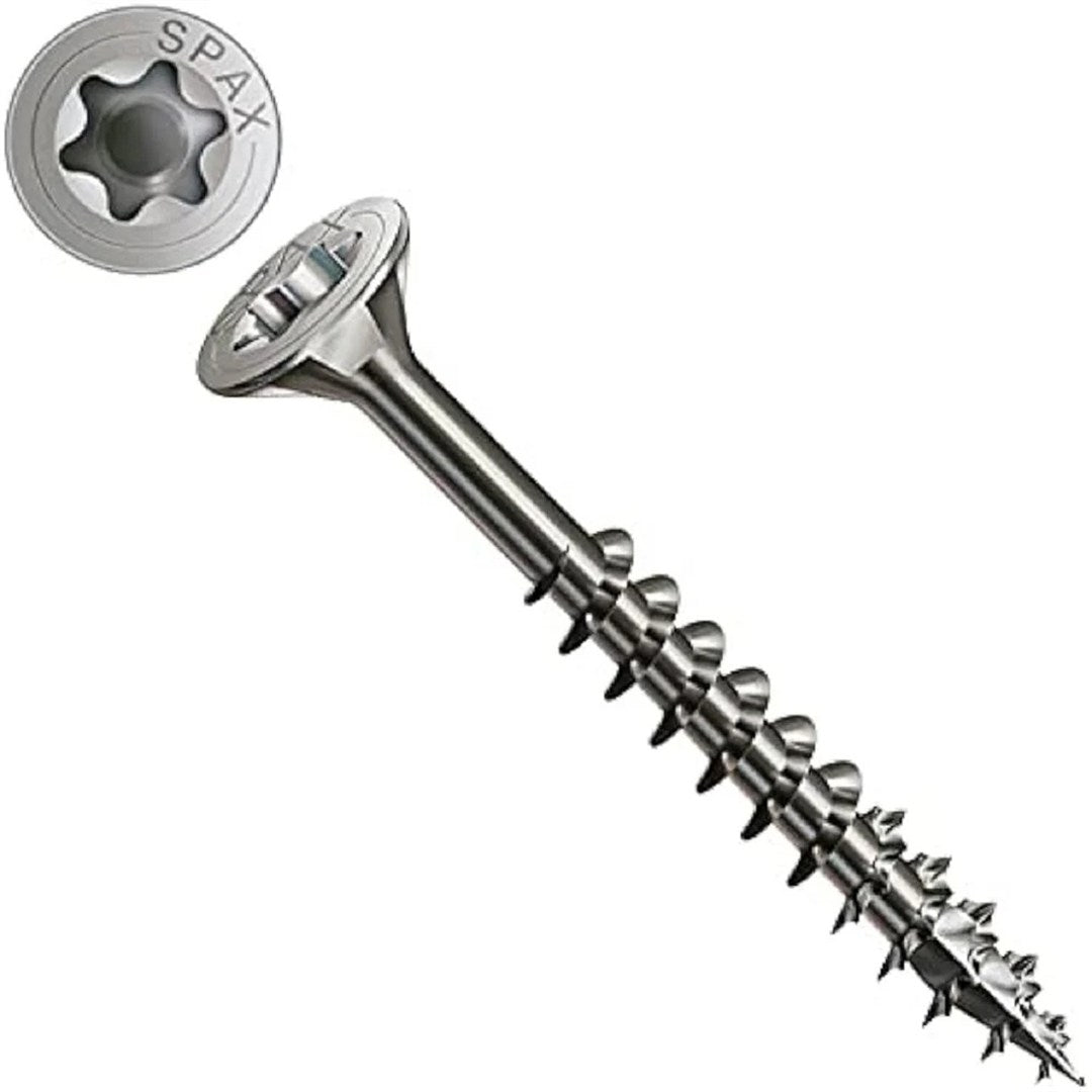 Spax Universal Timber Screw Csk Head T-Star Plus Drive S304