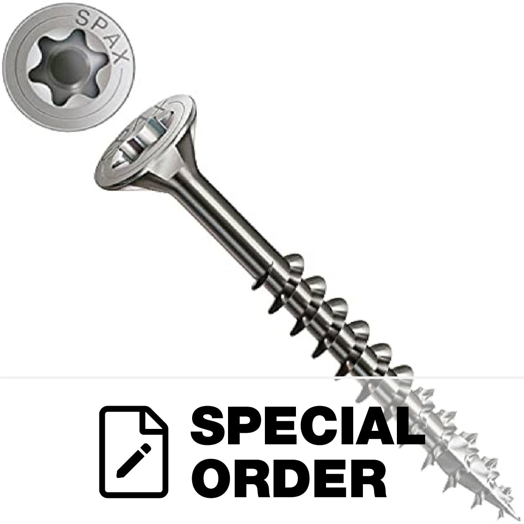 SPAX UNIVERSAL TIMBER SCREW CSK HEAD T-STAR PLUS DRIVE S304