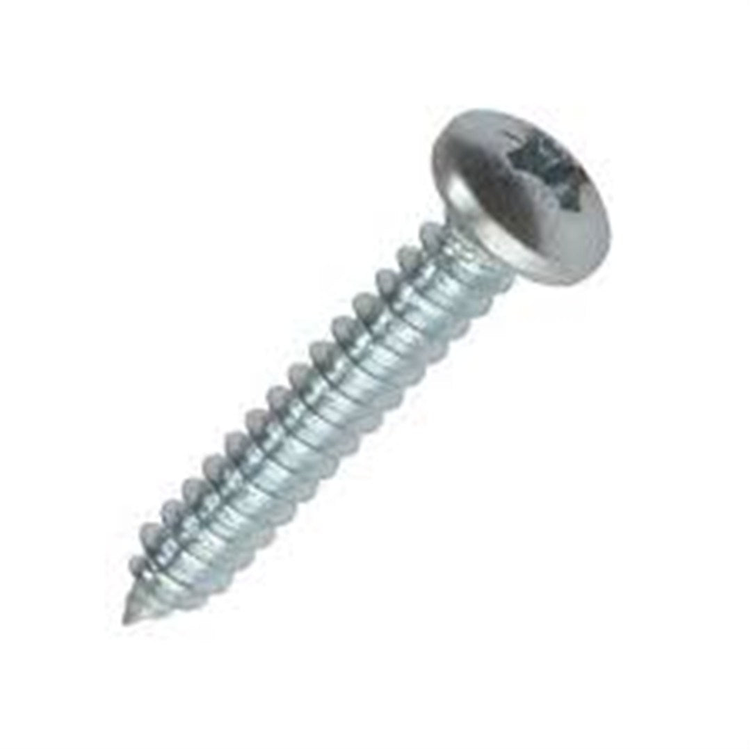 Self Tapping Metal Screw Pan Head Phillips Drive Zinc