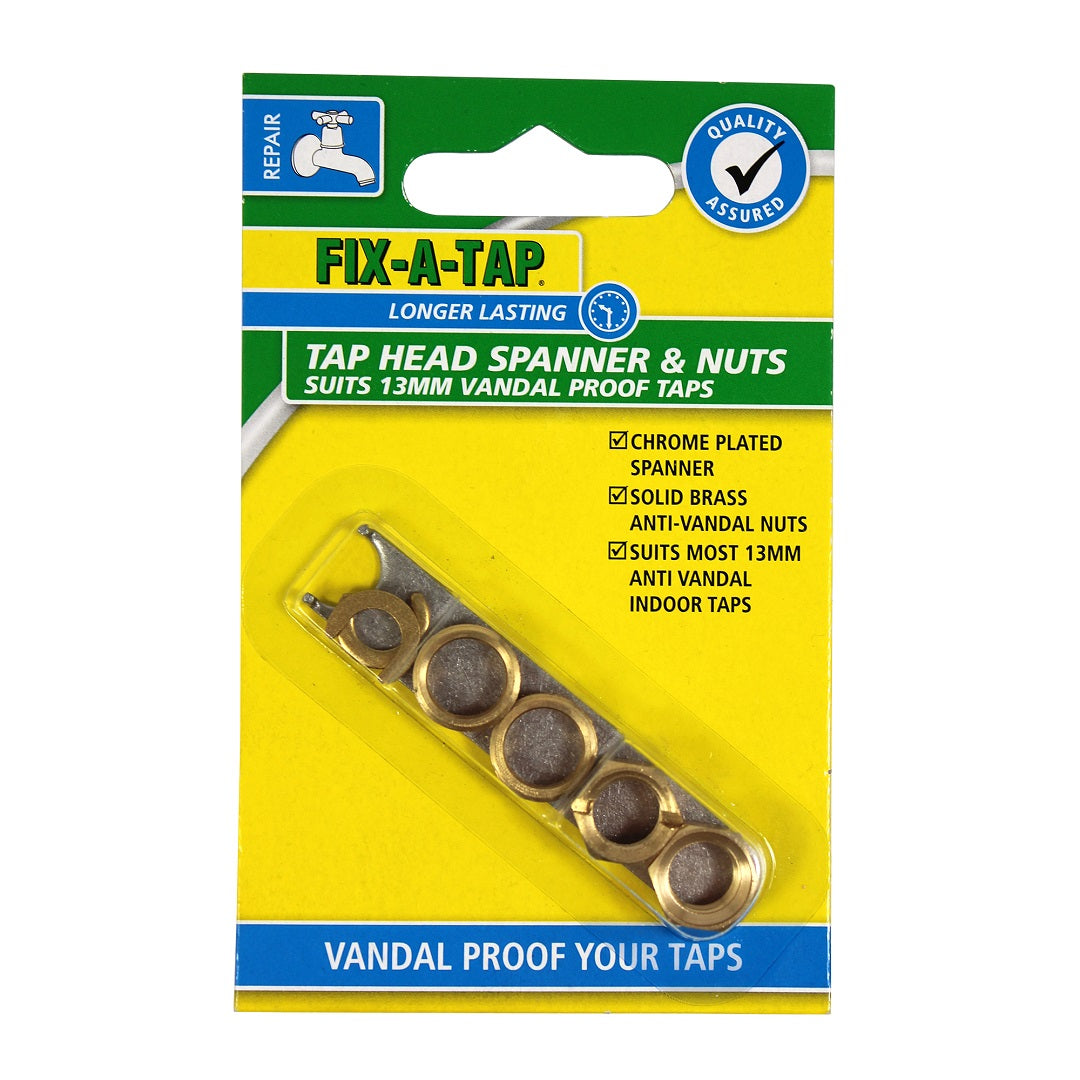 F-A-T TAP SPANNER VANDAL-PROOF INDOOR CHROME