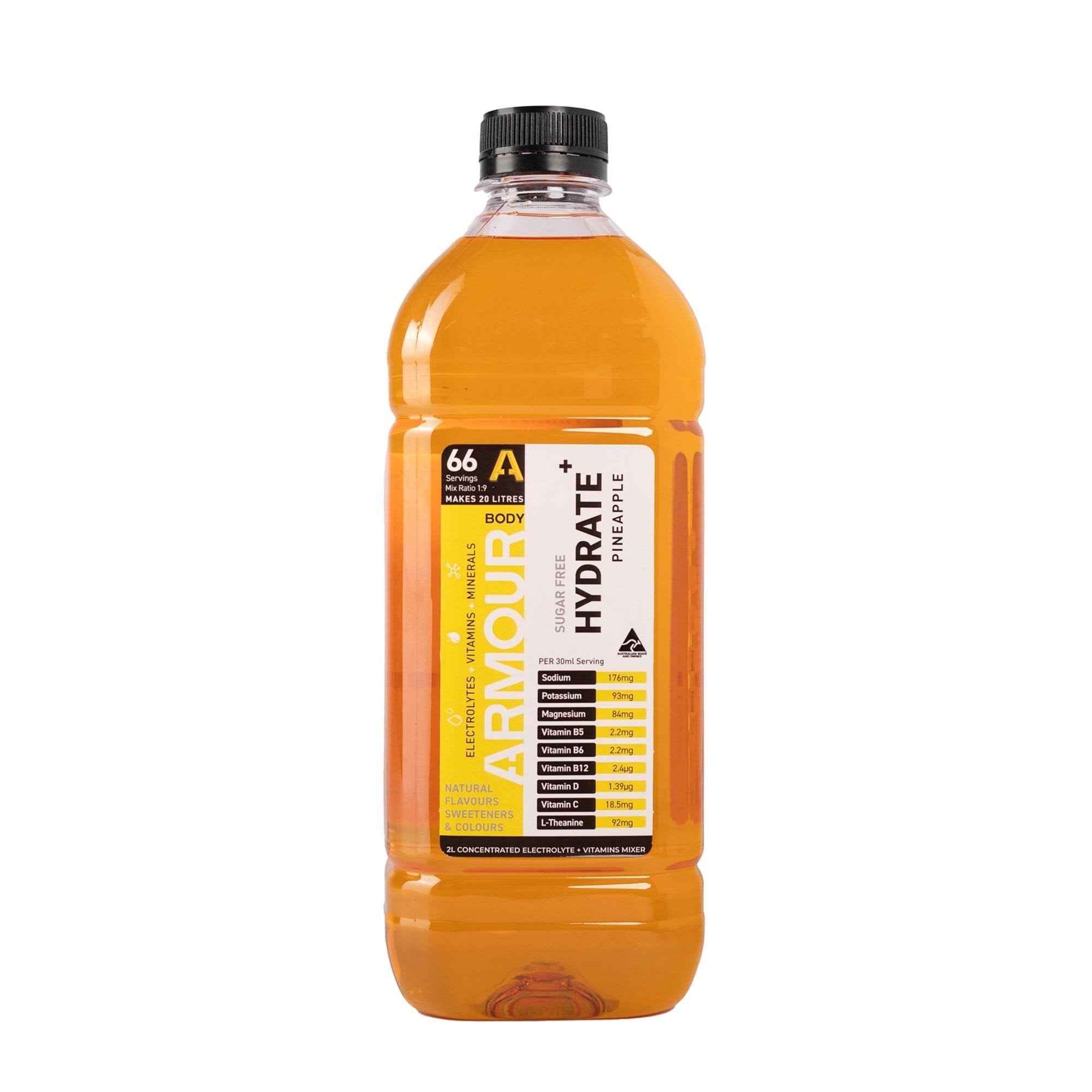 Body Armour Hydrate+ Hypotonic 2l Concentrate