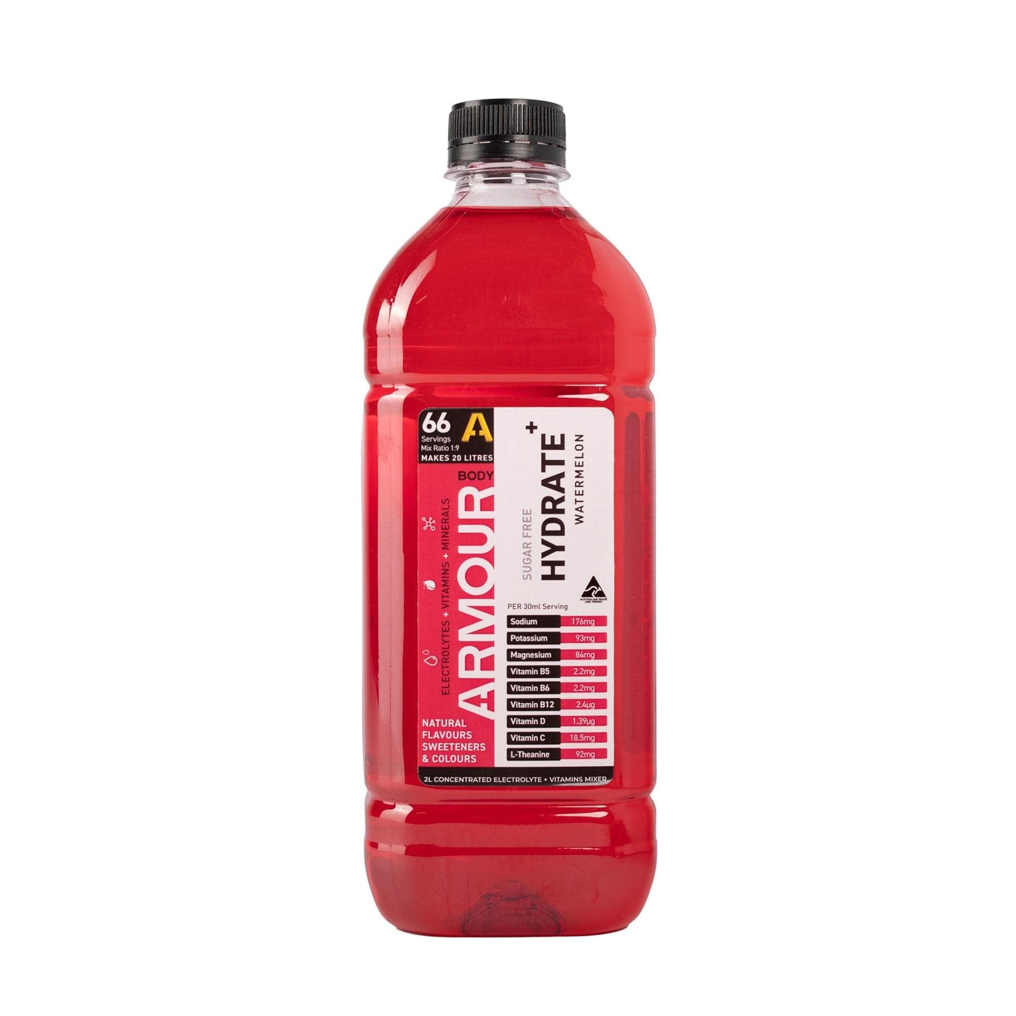 Body Armour Hydrate+ Hypotonic 2l Concentrate