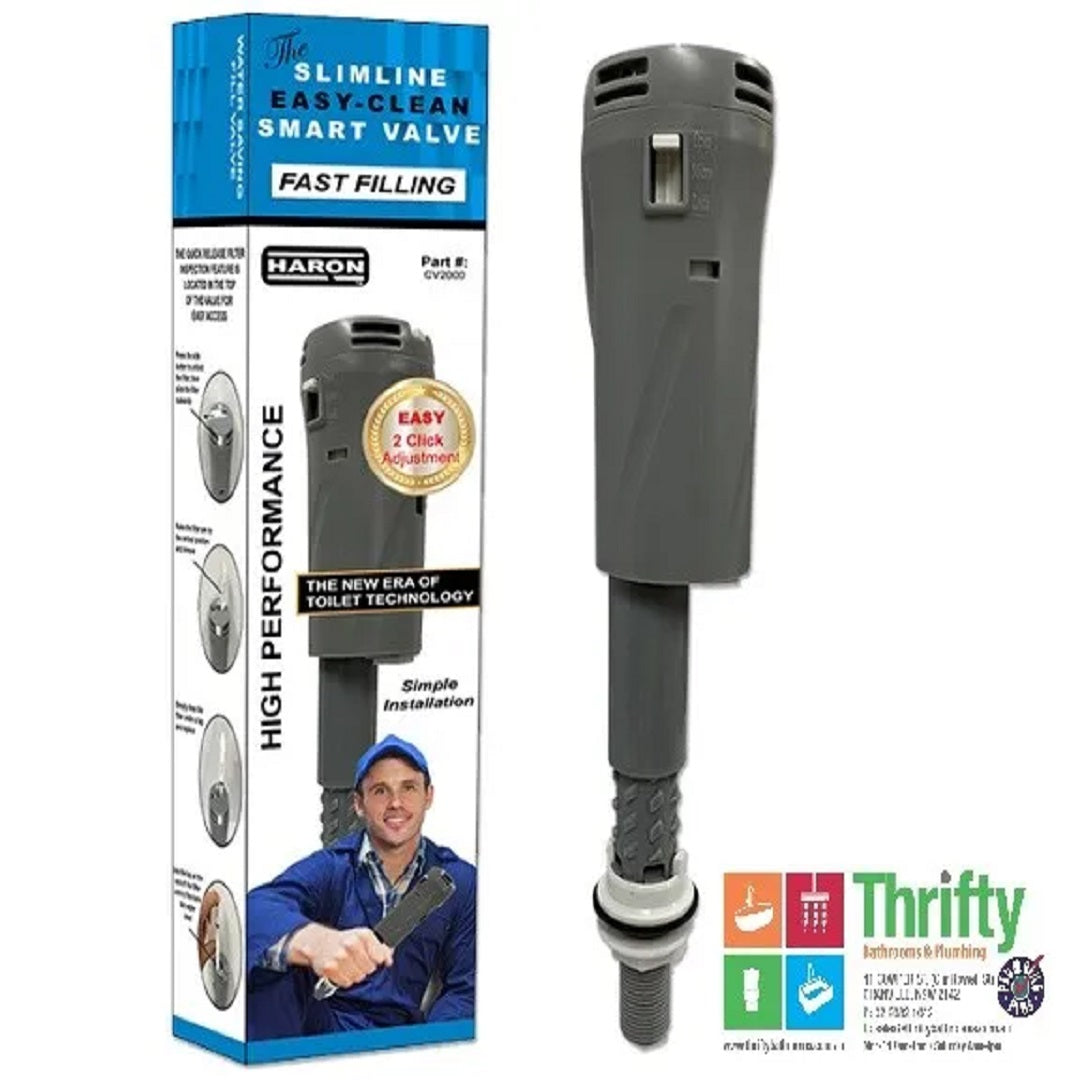 Haron Slimline Easy Clean Smart Toilet Valve