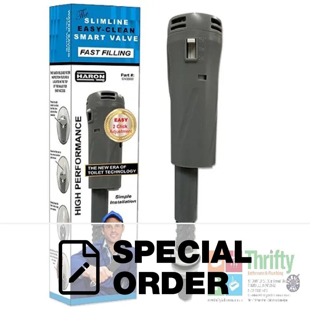 HARON SLIMLINE EASY CLEAN SMART TOILET VALVE