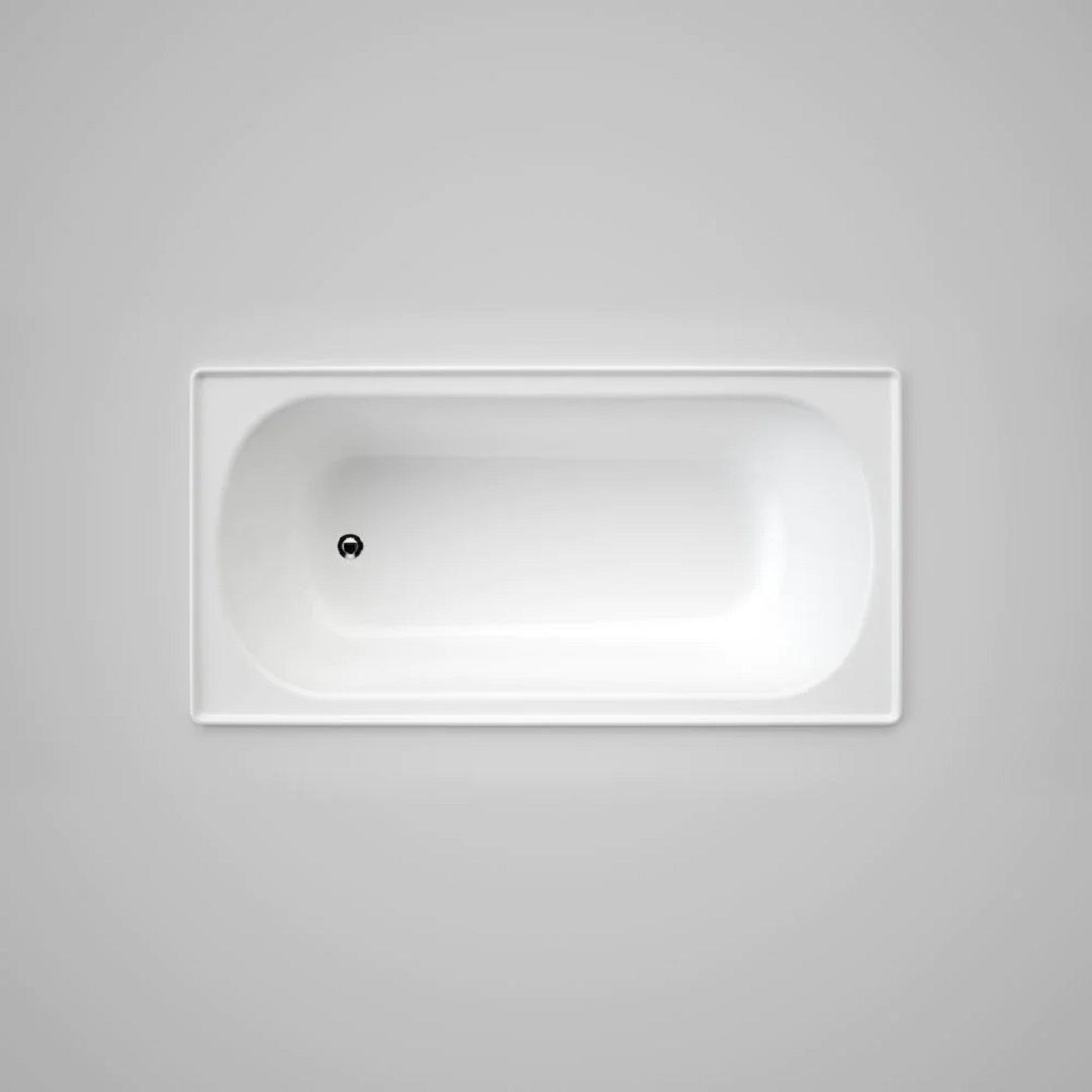Caroma Sterling Inset Steel Bath White 1500 X 710 X 385mm