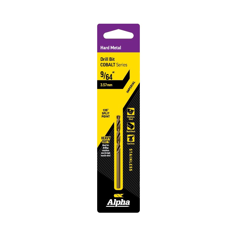 Hss-Co 8% Cobalt Jobber Drill Bit (Imperial)