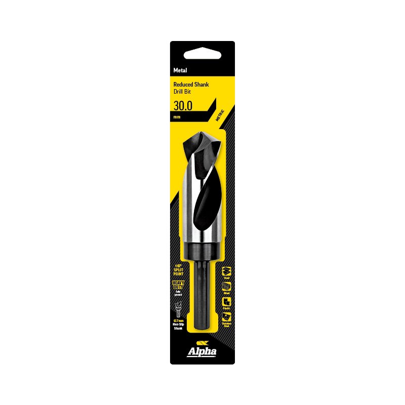 Hss Reduced Shank Drill Bit 1/2" Shank (Metric)