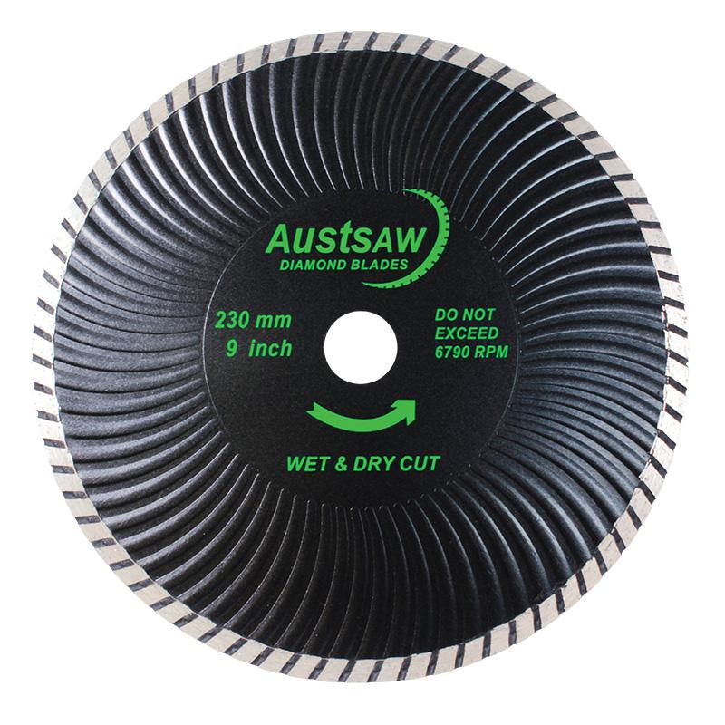 Sheffield Austsaw Super Turbo Wave Diamond Blade
