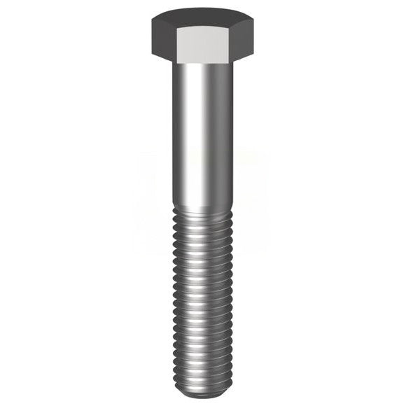Hex Head Bolt High Tensile Black Cl8.8 - Metric