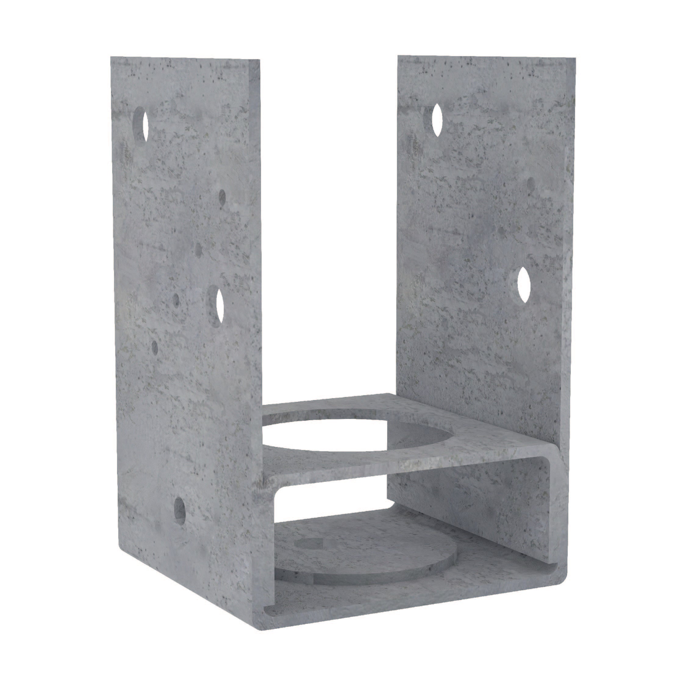 Type C Bolt Down Post Anchor Hot Dip Galvanised