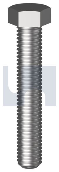 Hex Head Set Screw Stainless Steel 316 - Metric